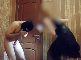 Sexy Russian Mistress Ballbusting