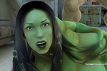 She Hulk And The Rock Hard Juggernaut