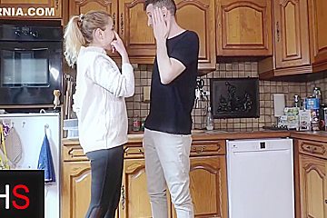 Slutty Blonde Milf Fucked In The Kitchen 10 Min With Tania Villalobos And Kevin White