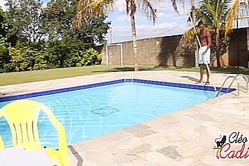 Dei Para O Piscineiro Quando Do Meu Marido Saiu 6 Min – Cleo Cadillac And Marlon Costa