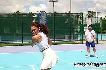 Tennis Then A Hot Fuck With Ebony Cutie